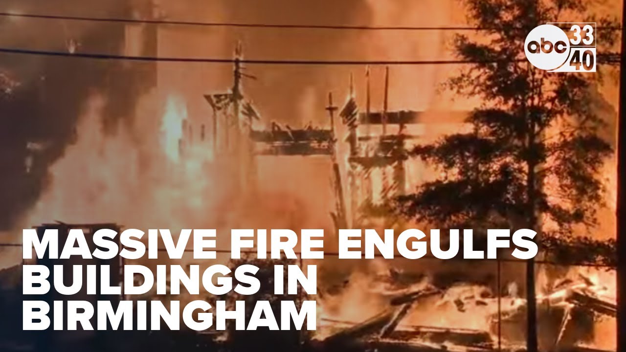 Massive fire engulfs vacant building and spreads to Cobb Lane condos in Birmingham