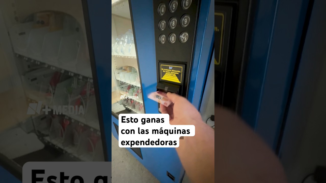 ¿Cuánto se puede ganar con una máquina expendedora?