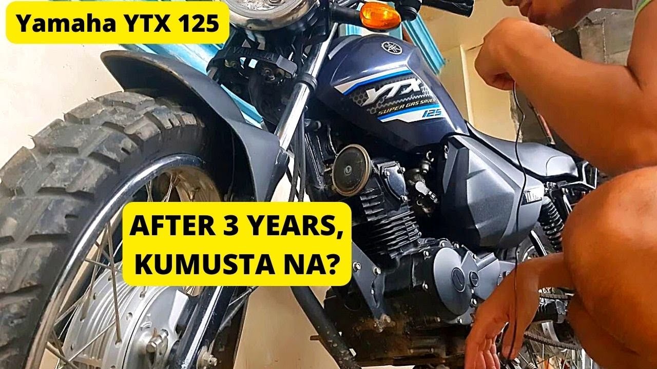 YAMAHA YTX 125 with ALL TERRAIN TIRES MAKALIPAS ANG 3 TAONG PAGGAMIT.