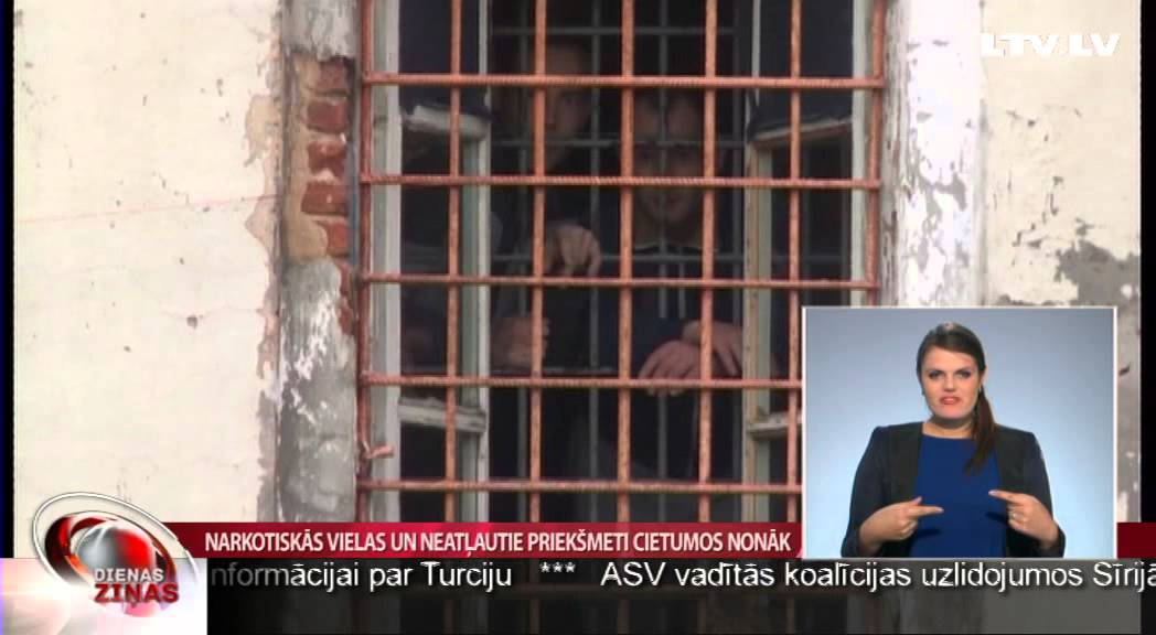 Narkotiskās vielas un neatļautie priekšmeti cietumos nonāk