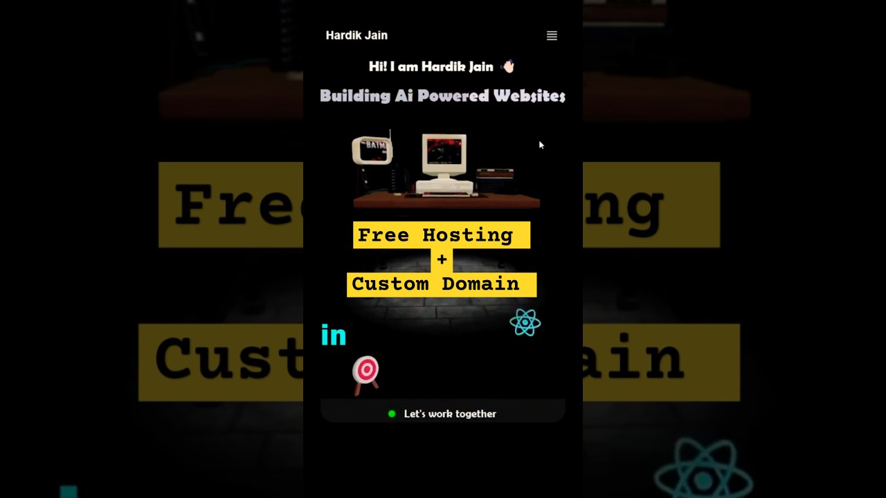 Free Hosting 🚀+ Custom Domain - Deploy your Site Free with Netlify🔥|