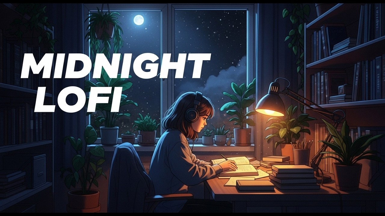 Midnight Lofi 🌙 Chill Beats to Study & Relax