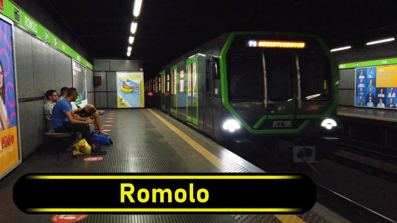Metro Station Romolo - Milan 🇮🇹 - Walkthrough 🚶