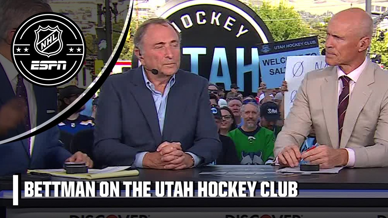 'The NHL is STRONGER with a team in Utah' - Gary Bettman on the Hockey Club | NHL on ESPN