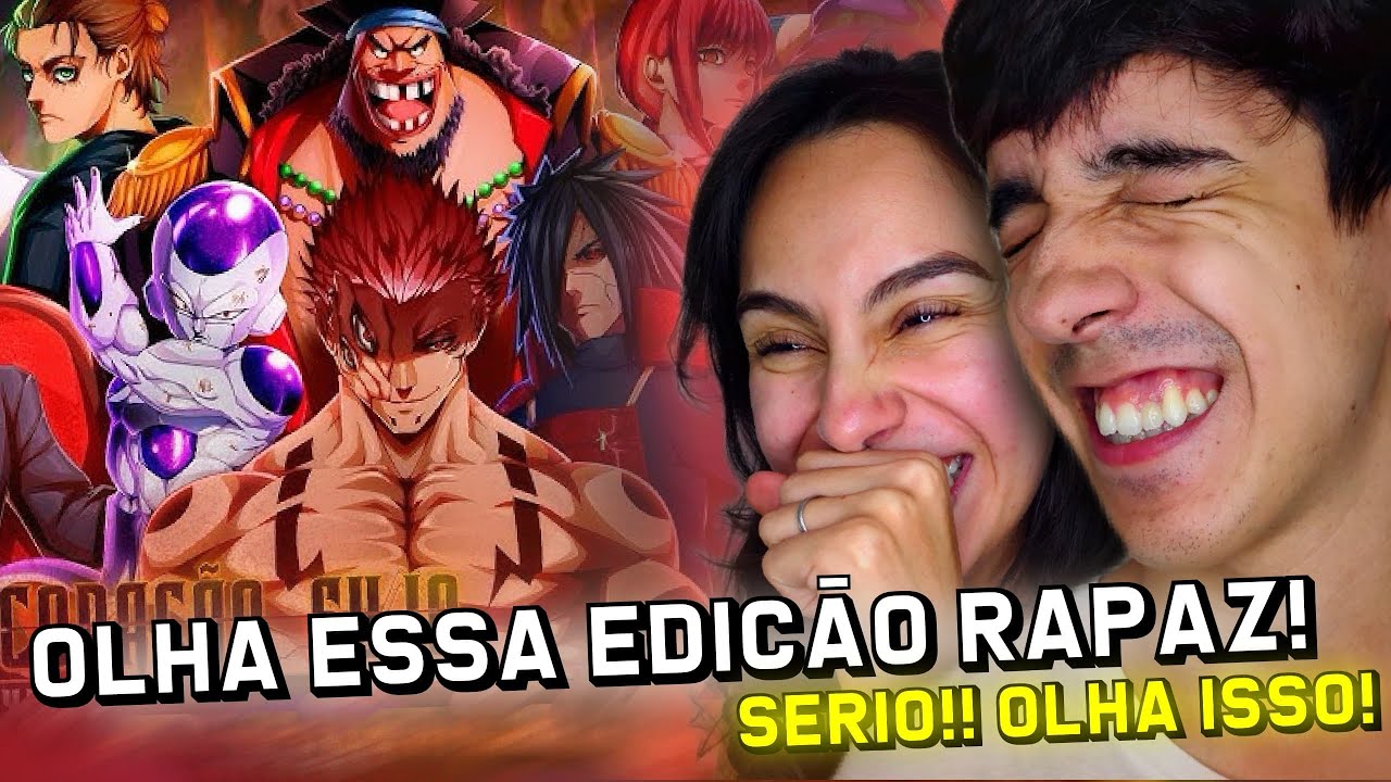 CASAL REAGE - Vilões (Animes) - Coração Sujo | M4rkim