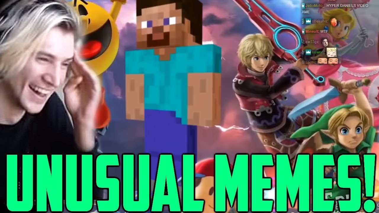 xQc Reacts to UNUSUAL MEMES COMPILATIONS with Chat! | xQcOW