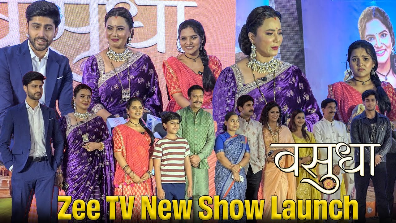 UNCUT - New Serial | Vasudha | Zeetv New Show Launch | Priya Thakur & Nausheen