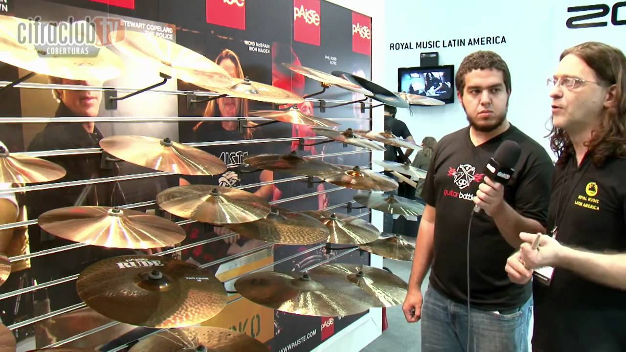 Paiste at ExpoMusic Brazil 2012