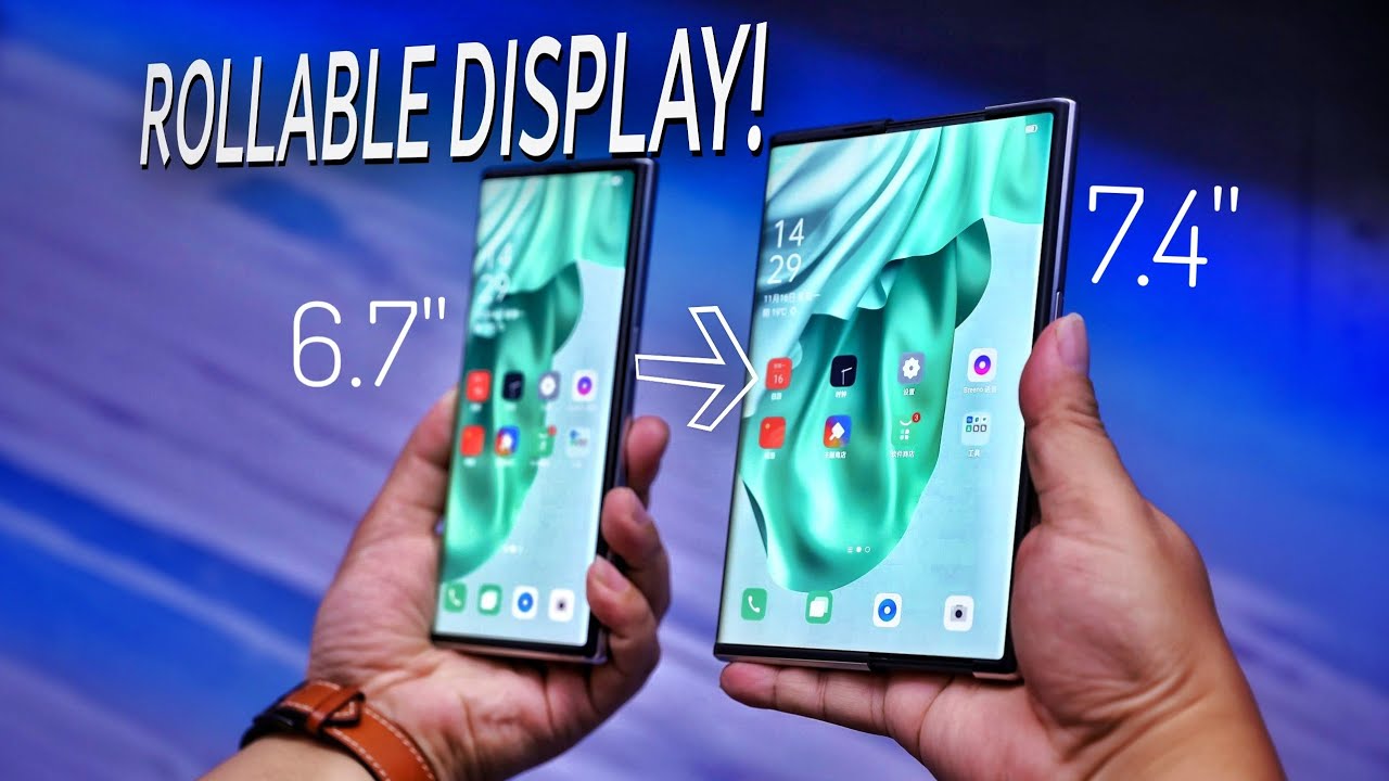 The Rolling Screen Concept Phone! Oppo X 2021 First Look #OppoINNODay2020