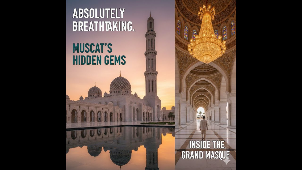 Visiting SULTAN QABOOS GRAND MOSQUE as a Indian| Vlog