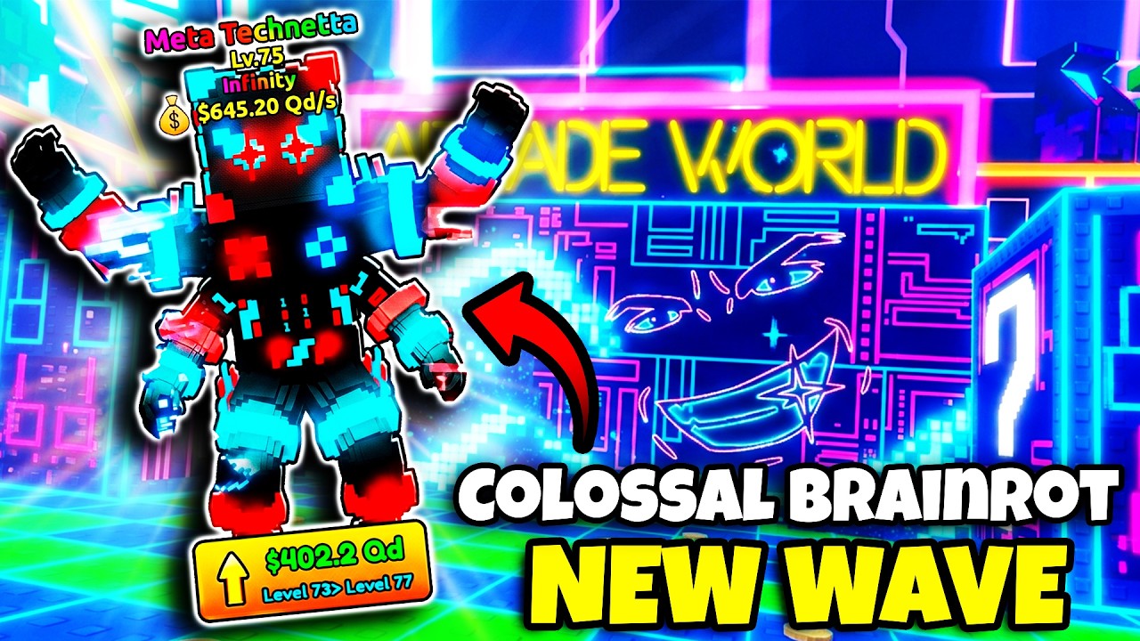 MASSIVE COLOSSAL BRAINROT (BROKEN), NEW WAVE JUMP🌊​ ADMIN ABUSE💀(Funny Moments) #-3