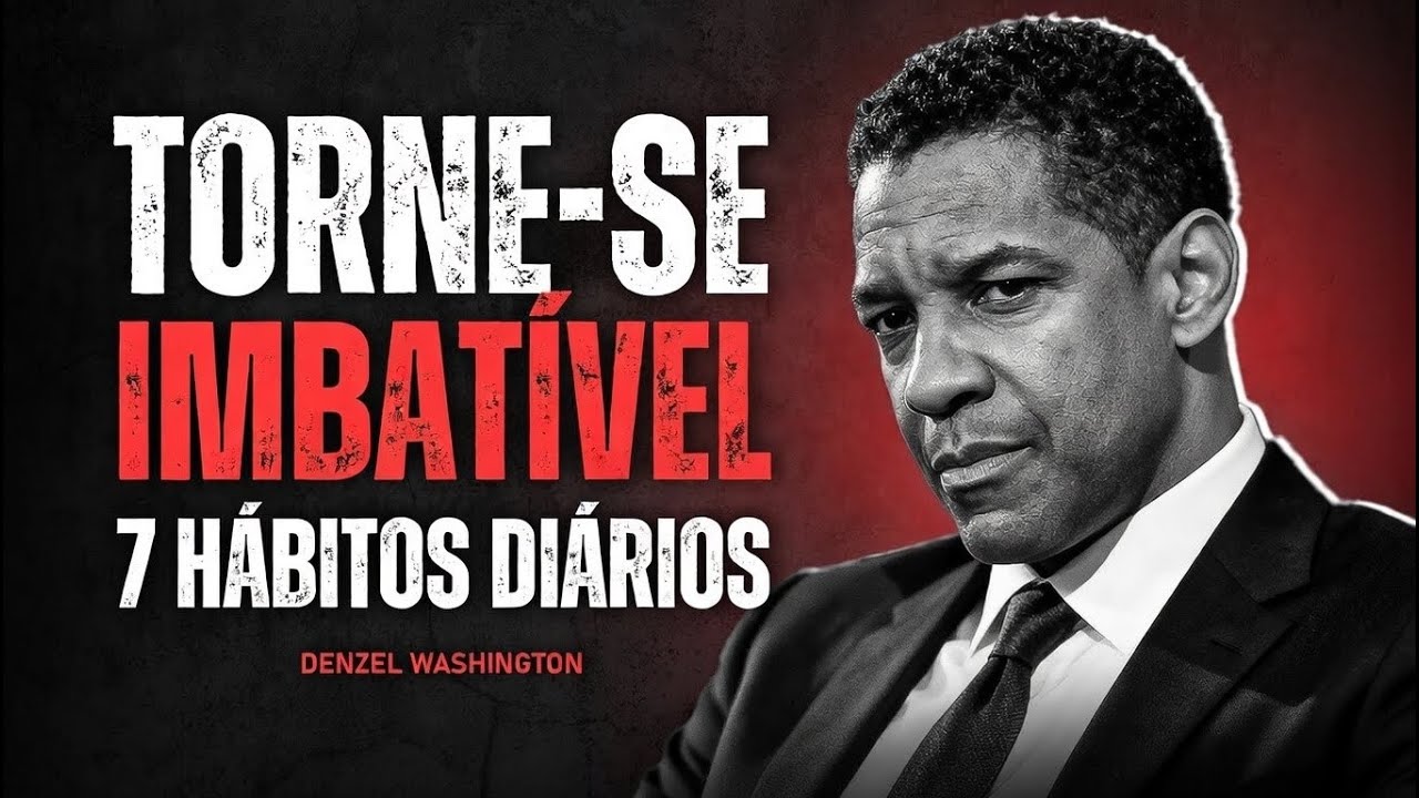 7 hábitos diários que vão te tornar imparável | Denzel Washington – Conselhos de Vida