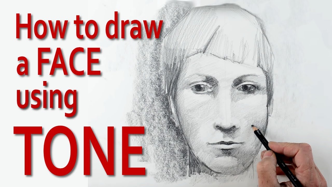 How to Draw a Face using Tone