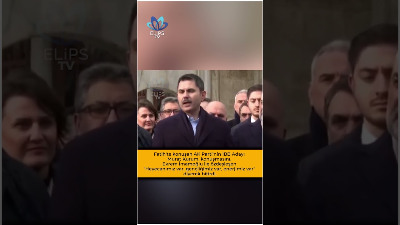 AK Parti'nin İBB Adayı Murat Kurum, Ekrem İmamoğlu ile &ouml;zdeşleşen s&ouml;zleri kullandı