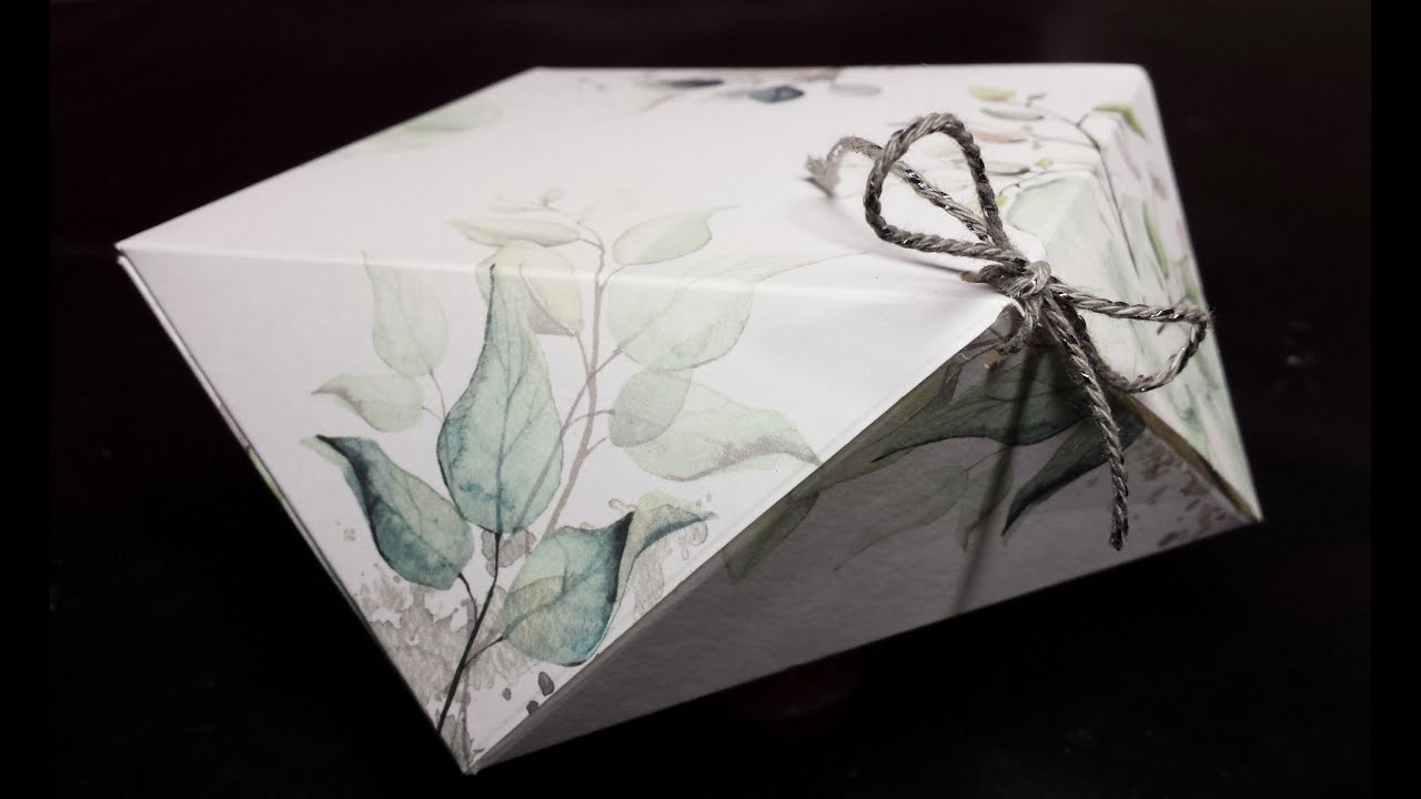 Diamant Schachtel | Envelop Punch Board | Ohrenpost