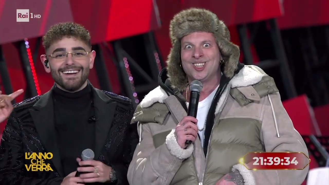 Clementino & Rocco Hunt live al concerto di Capodanno ''L'anno che verrà'' a Catanzaro il 31-12-2025