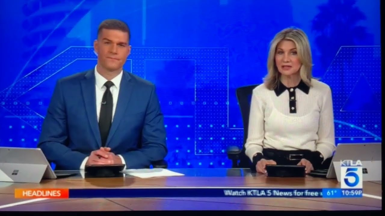 KTLA 5 News at 11pm open January 13, 2026