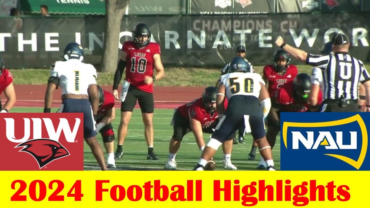 Northern Arizona vs Incarnate Word Football Game Highlights 9 21 2024