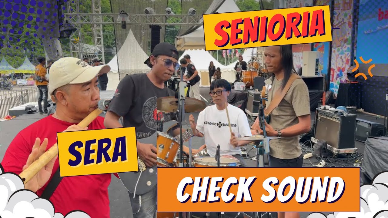 Sera check sound Seniora Gresik