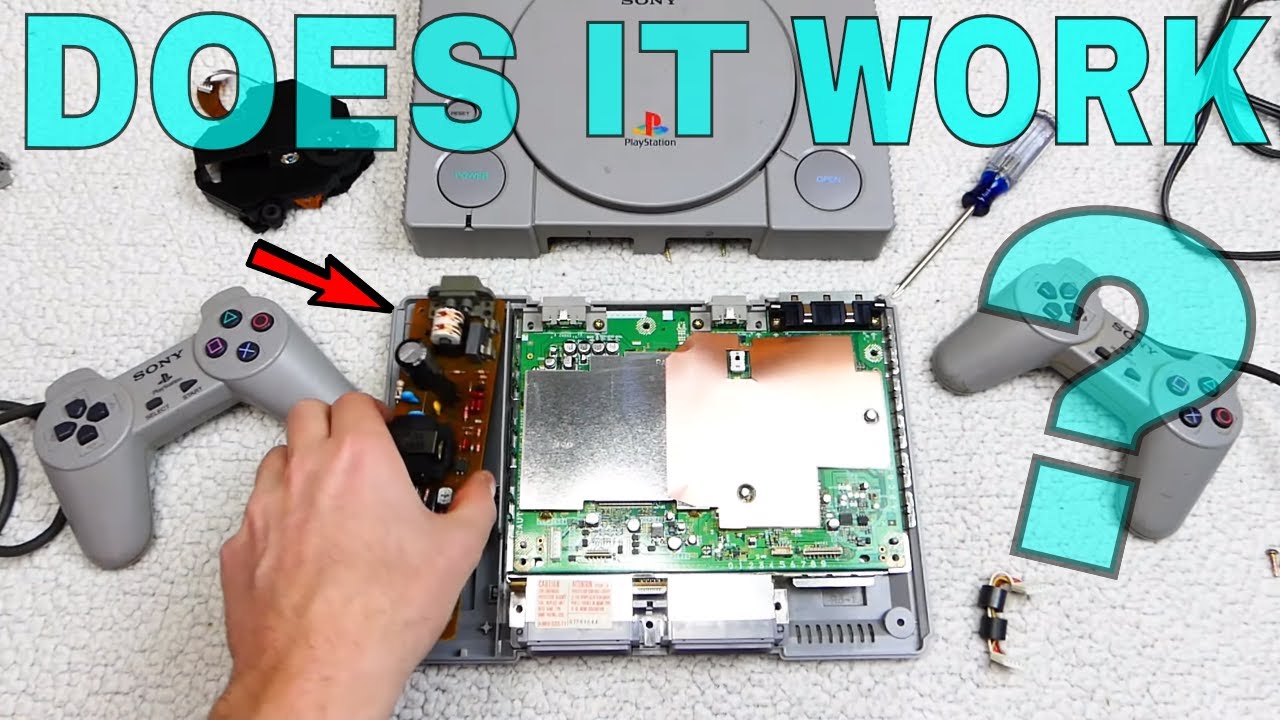 Does The PLAYSTATION That I FOUND In The Dumpster WORK Or Is It BROKEN?!?