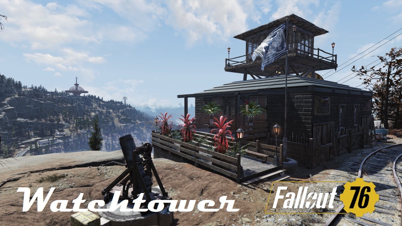 Fallout 76 Camp builds: Watchtower