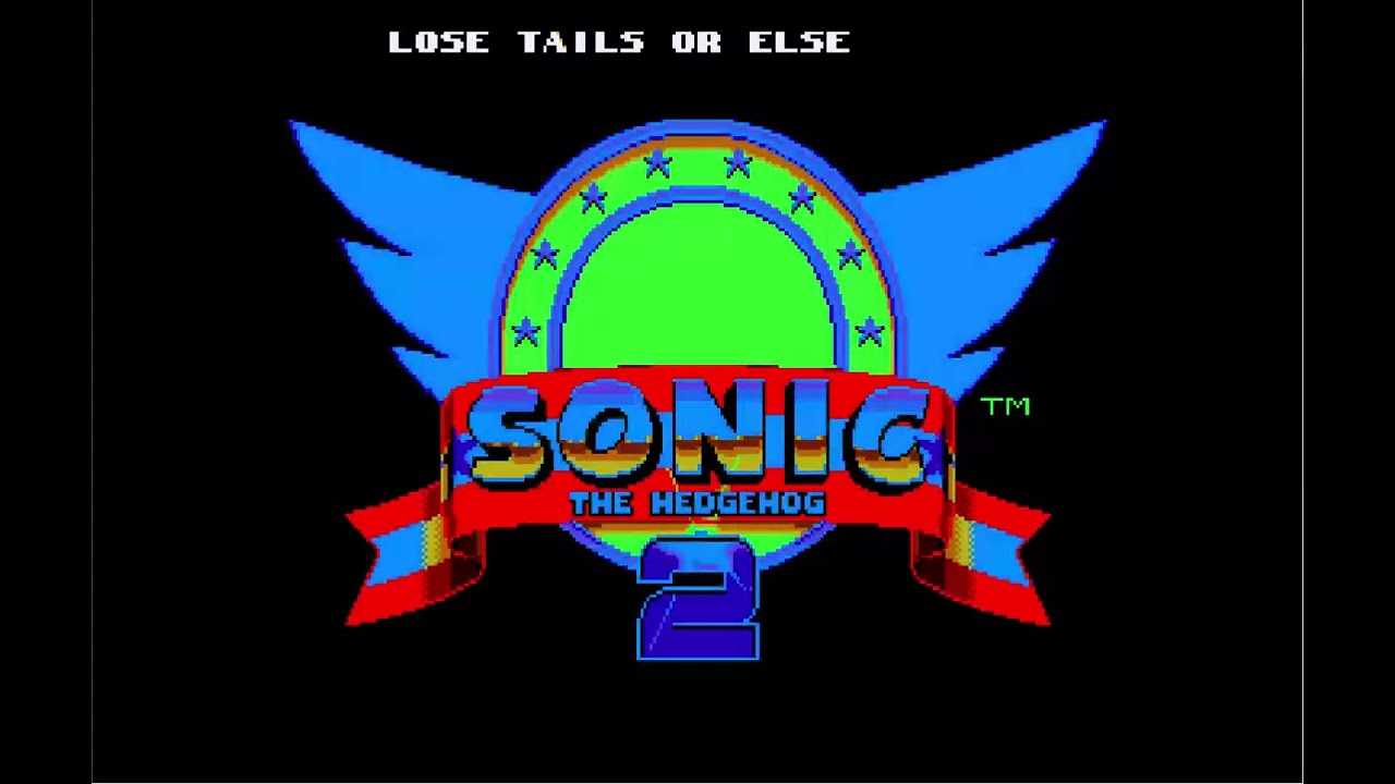 Sonic 2 but you have to lose Tails or else