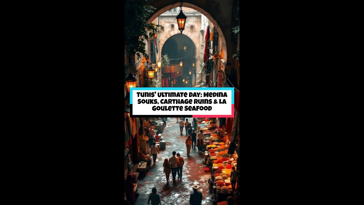 Tunis' Ultimate Day: Medina Souks, Carthage Ruins & La Goulette Seafood