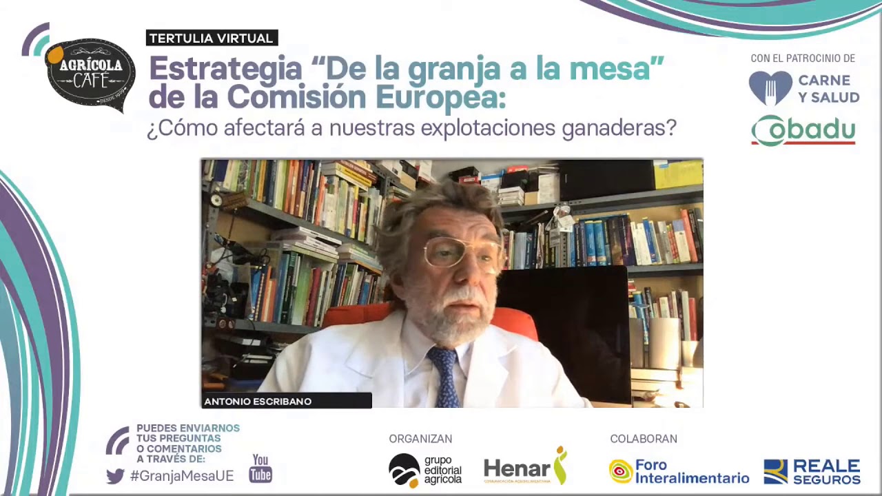 DOCTOR ANTONIO ESCRIBANO: LOS ALIMENTOS TERMINAN EN EL ORGANISMO DE LOS SERES HUMANOS