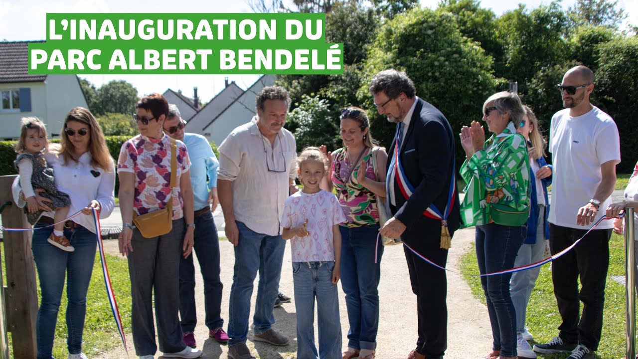 L'inauguration du parc Albert Bendelé