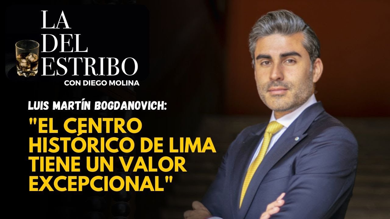 Luis Martín Bogdanovich habla de su amor por el Centro Histórico de Lima y su trabajo en PROLIMA