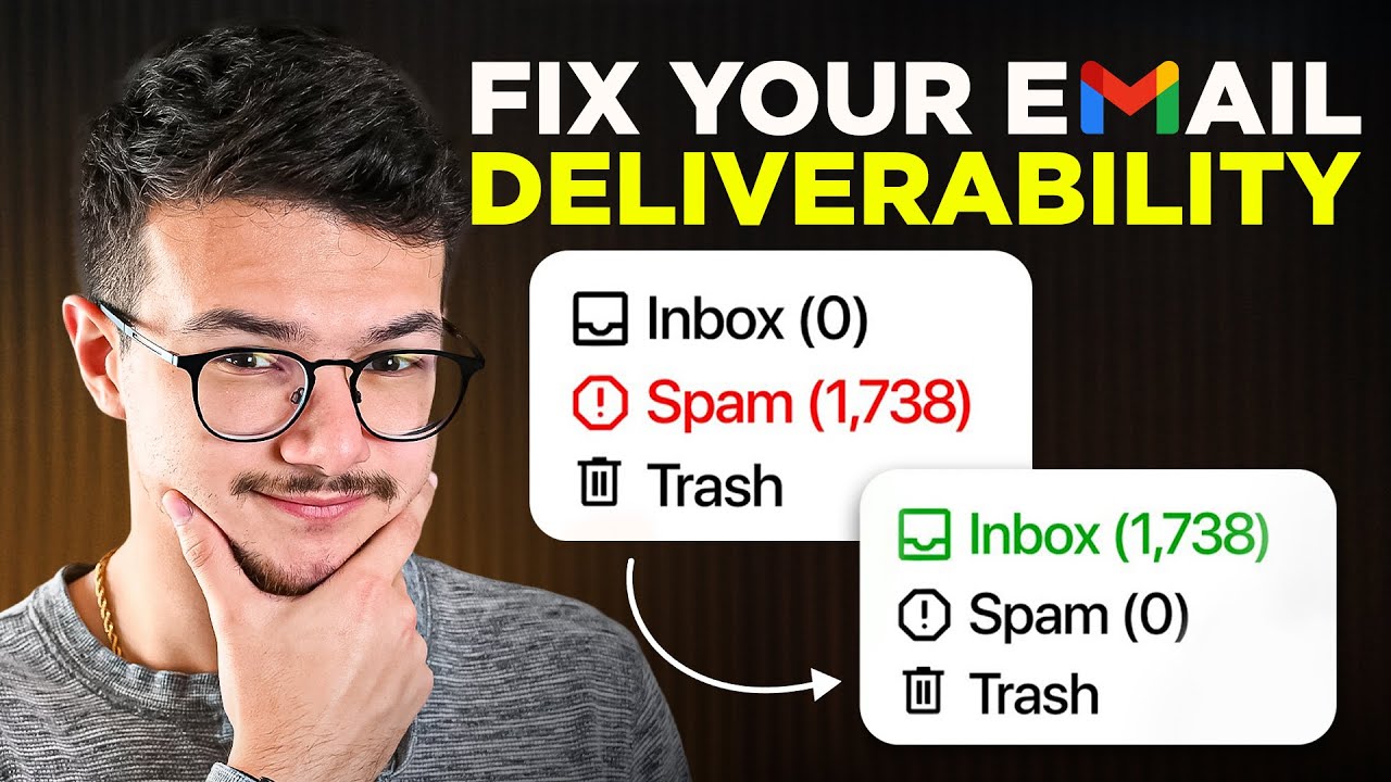 Fix Your Cold Email Deliverability In 24 Hours (This is Why Your Emails Go To Spam)