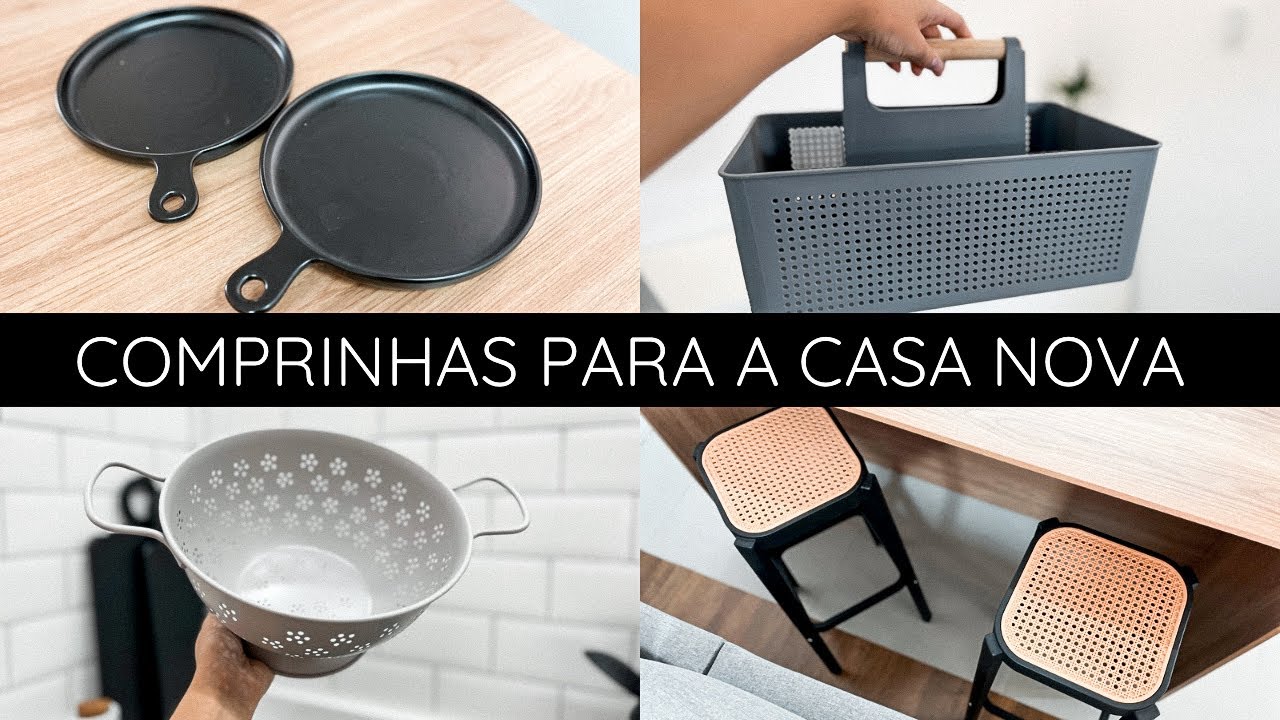 ENXOVAL DE CASA NA SHOPEE - Comprinhas para a casa nova | Comprinhas na camicado