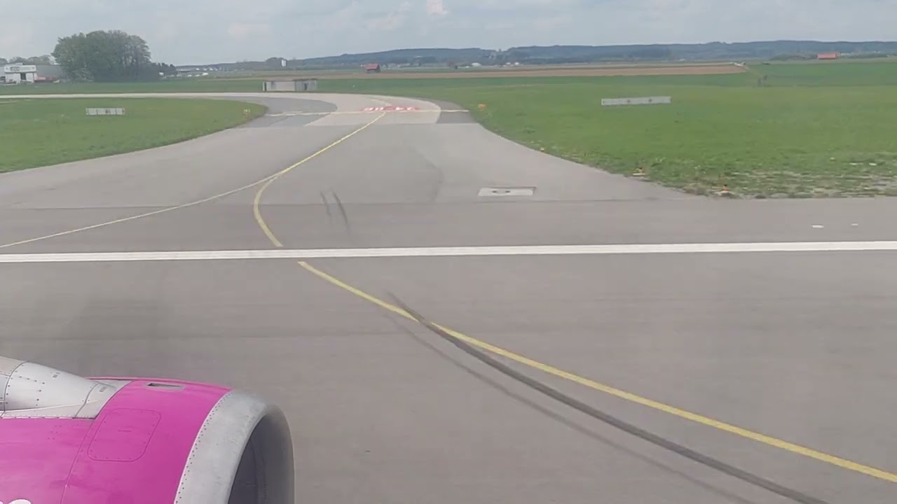 Decolare avion Wizzair Memmingen