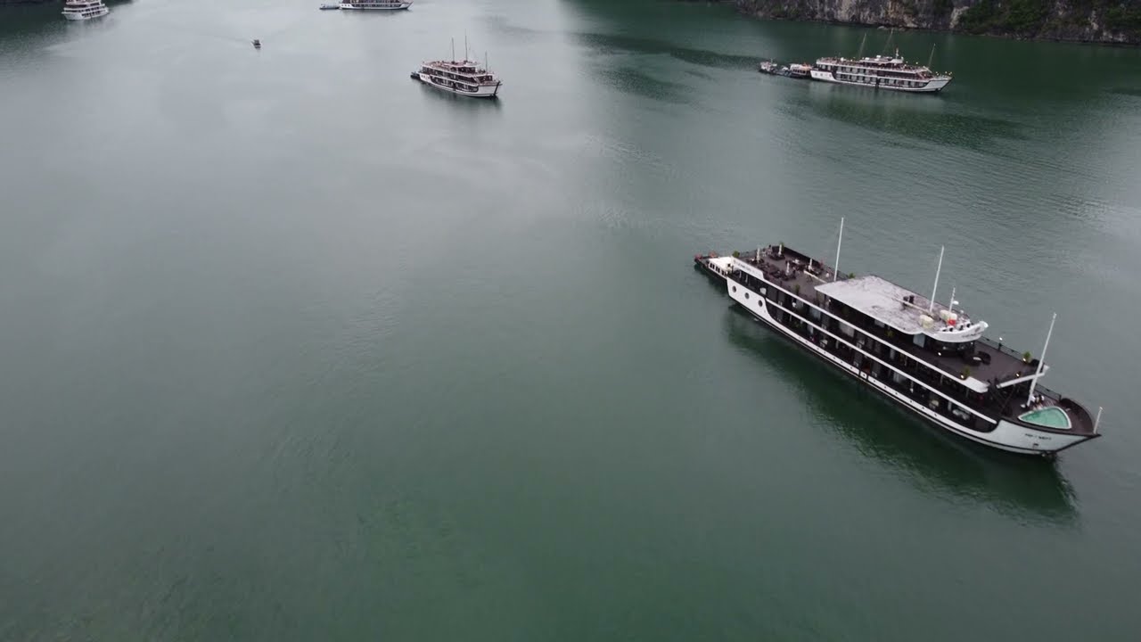 Hạ Long Bay Cruise - Incredible Footage - 4K Drone