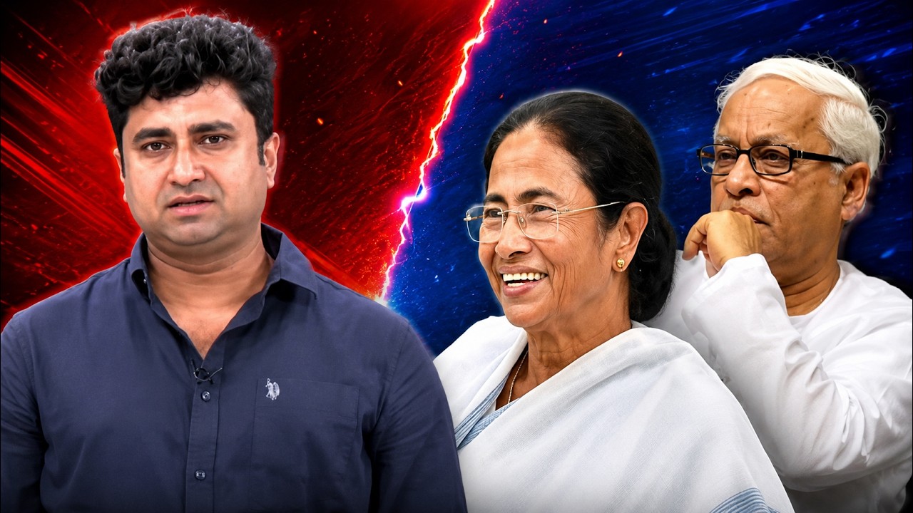 বুদ্ধদেব ভট্টাচার্য মাথা উঁচু করে বেড়িয়েছিলেন, মমতাকে মানুষ ঝাঁটার বাড়ি মেরে তাড়ালো | শতরূপ ঘোষ