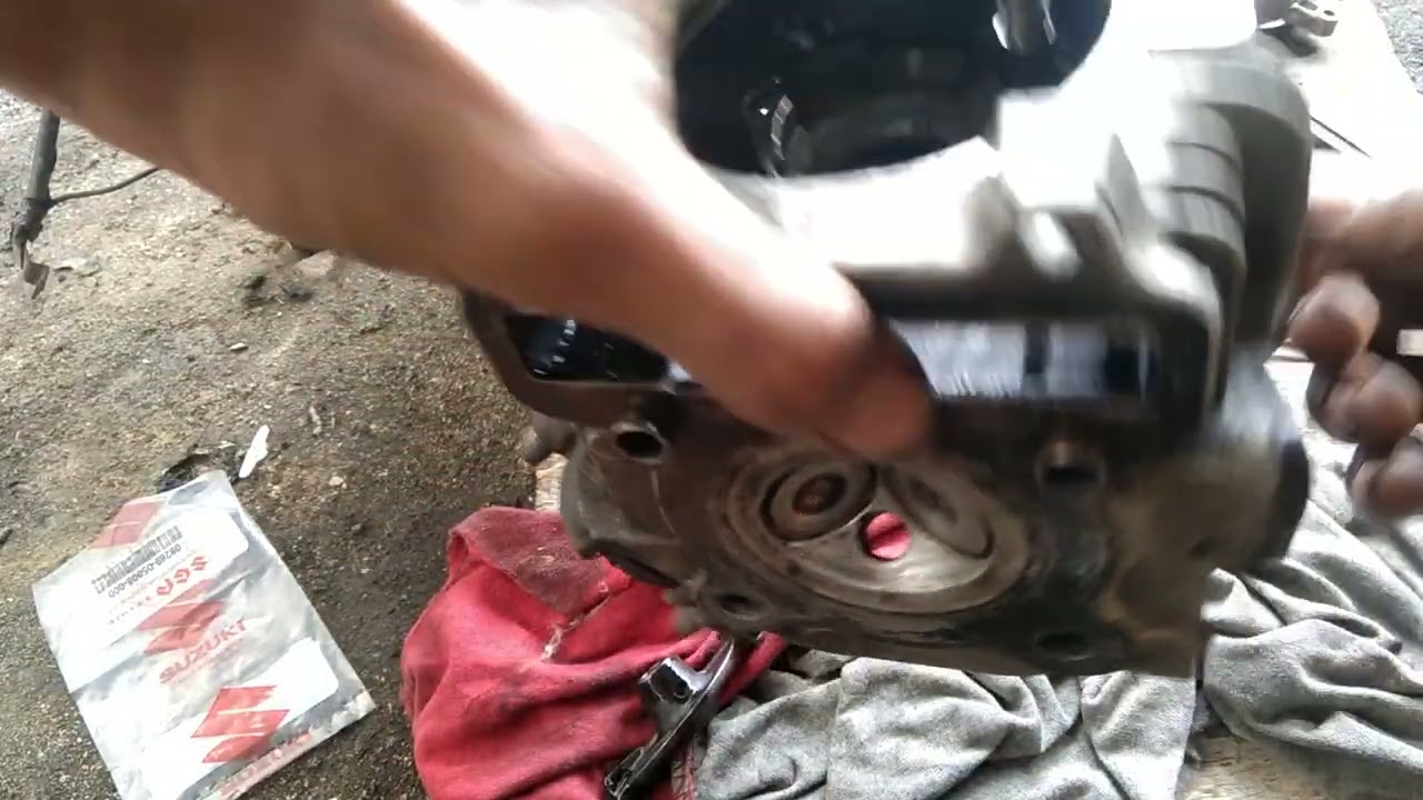 cara pasang komponen head mio sporty yg baik dan benar