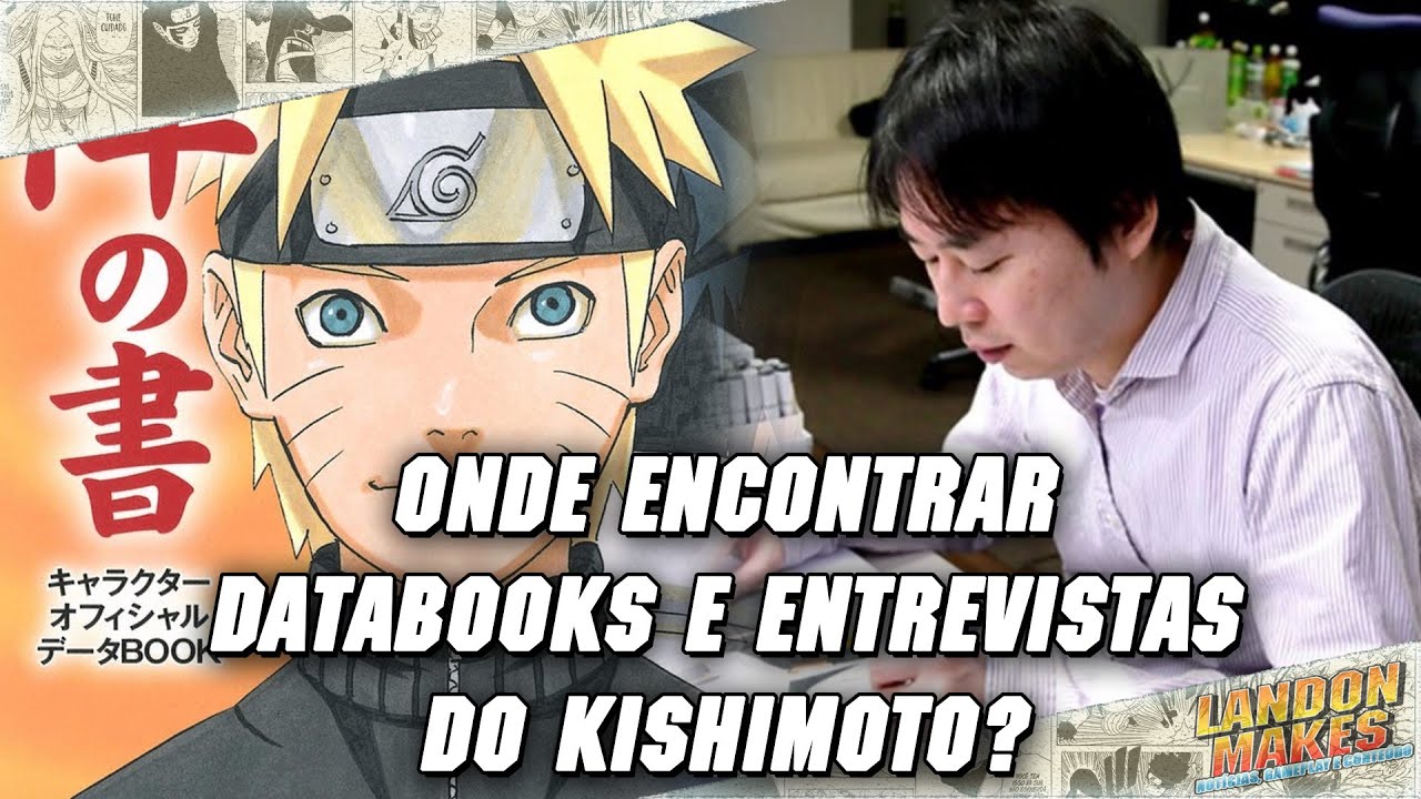 |Utilidade| Onde encontrar Databooks e entrevistas do Kishimoto?