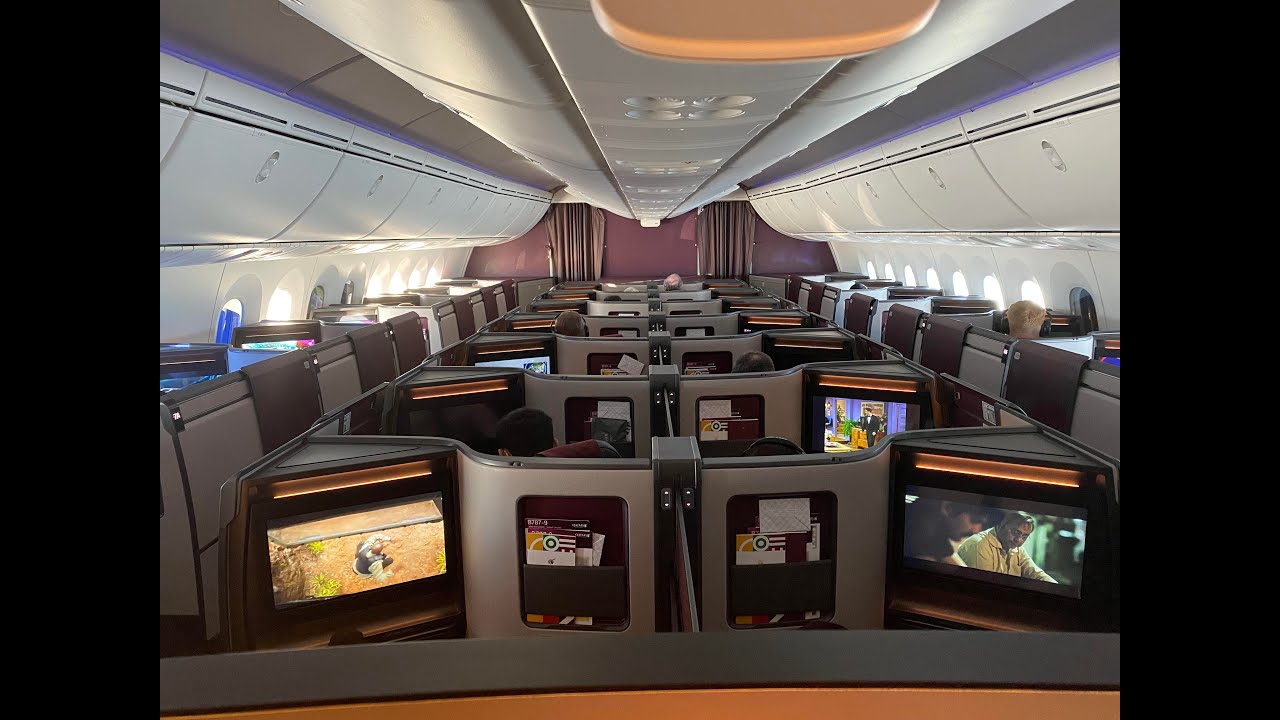 Qatar Airways New Business Class Suite 787 9 Doha to Copenhagen