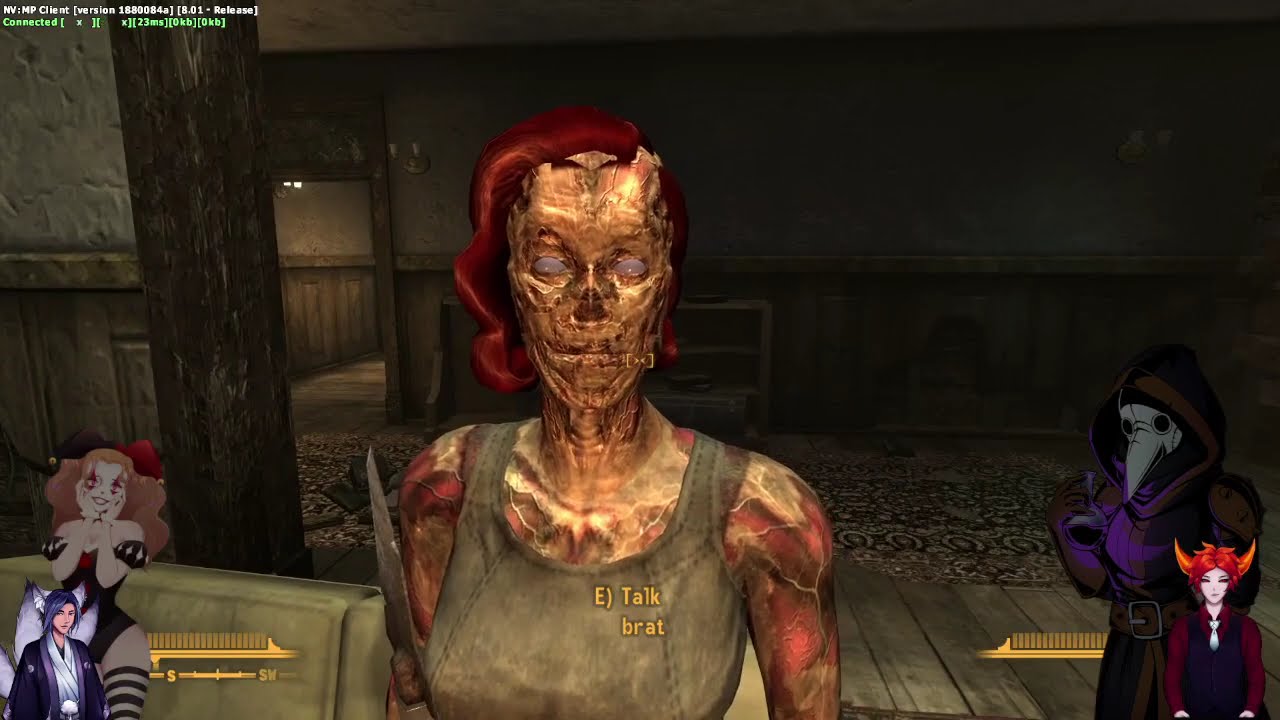 4 Idiots fight the world of New Vegas Part 1 (Fallout New Vegas Multiplayer Mod)