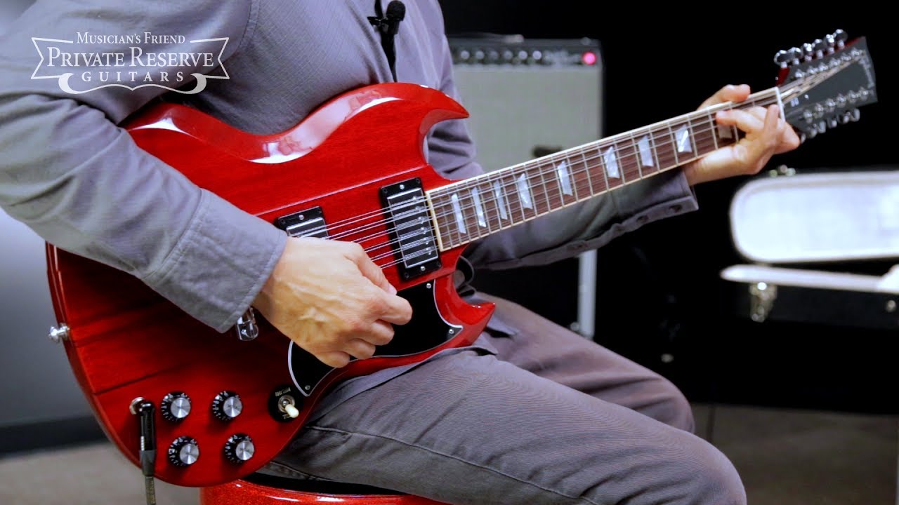 12-струнная электрогитара Gibson Limited Run со сквозным грифом