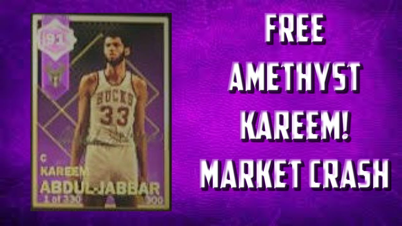SIGNATURE AMETHYST KAREEM! 33,000 CARDS?! NBA 2K18 MyTEAM