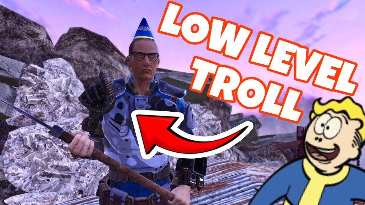 Griefing as a level 54 on fallout 76