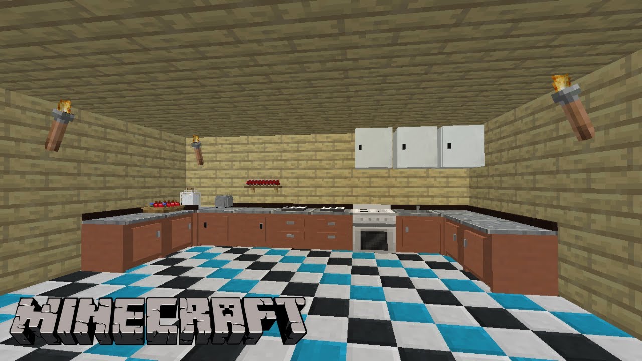 I made a modern kitchen in Minecraft using MOD | Minecraft | Minecraft mods | mods | Dragon Dude