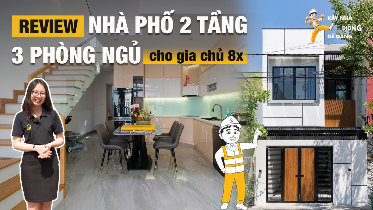 [REVIEW] Nhà Phố 2 Tầng, 3 Phòng Ngủ Cho Gia Chủ 8X