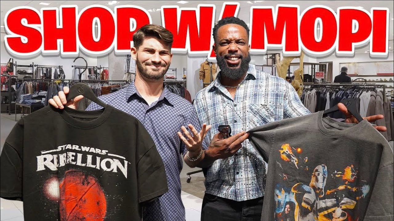 CASHNASTY & MOPI SHOPPING VLOG! 