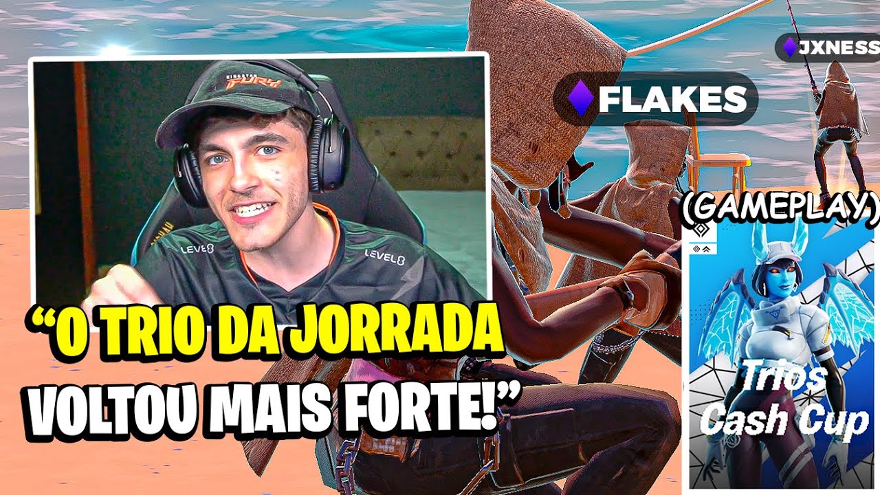 FLAKES VOLTOU! Gameplay Completa do Suetam na Trio Cash Cup