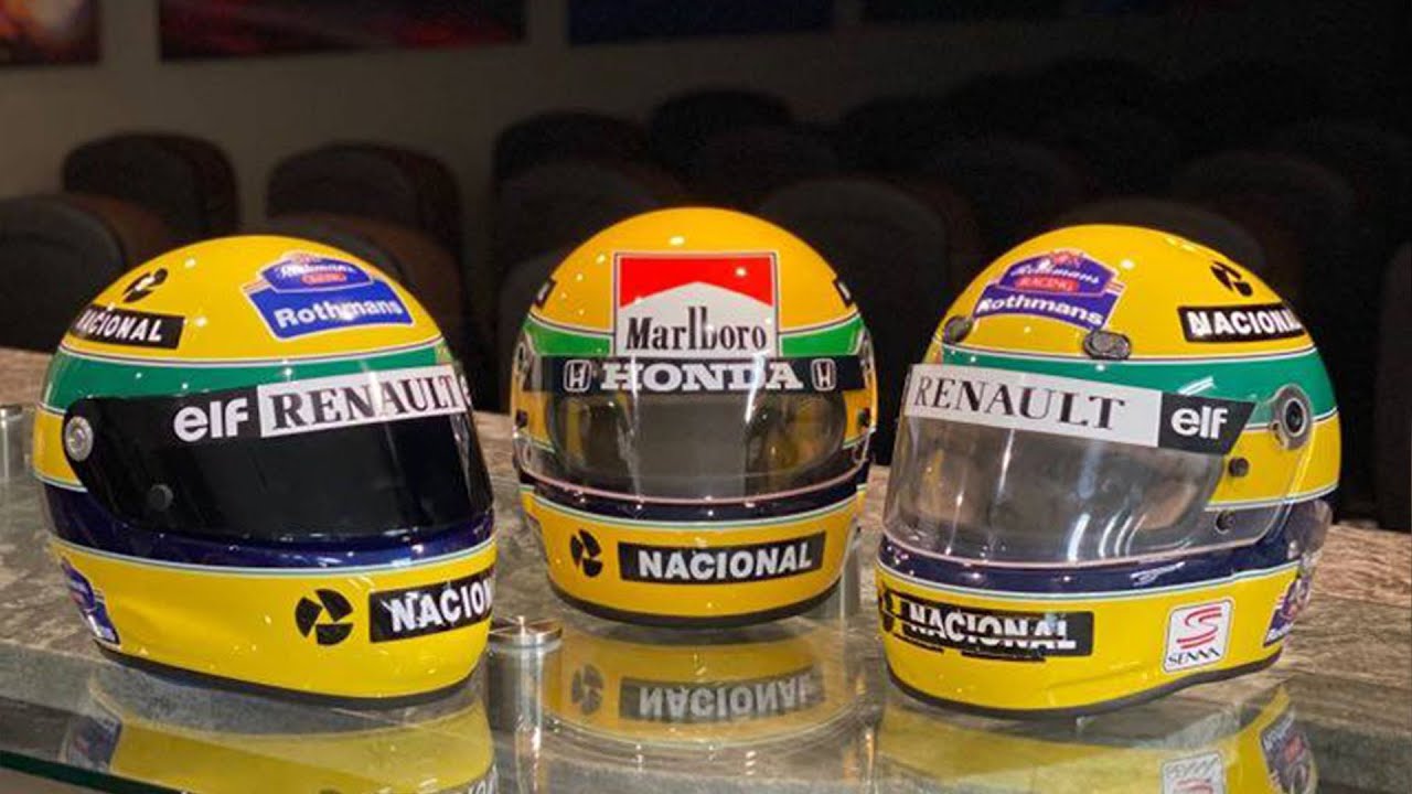 Ayrton Senna Helmets