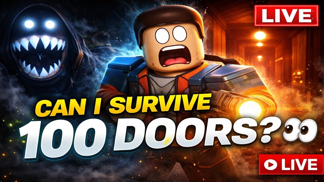Roblox DOORS LIVE 😱 | Trying To Escape