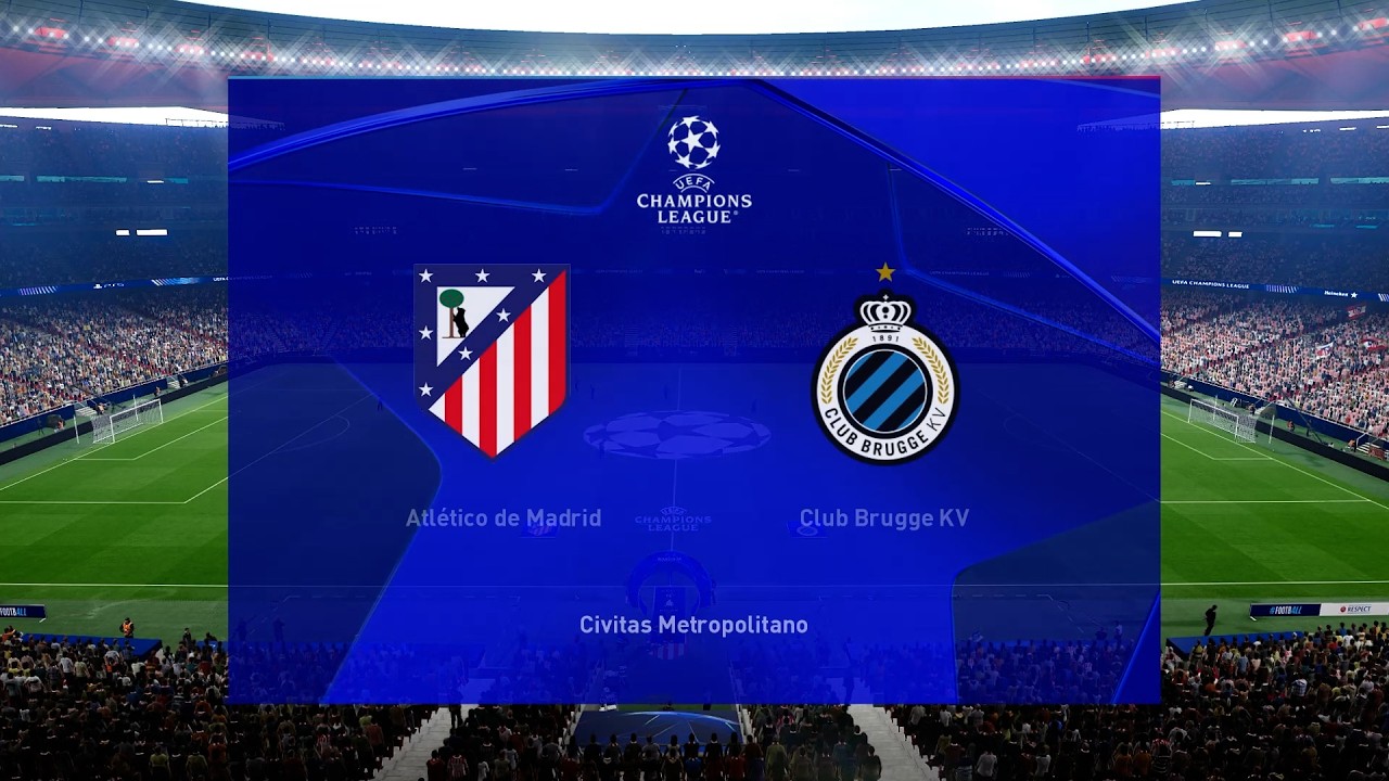 Atletico Madrid VS Club Brugge UEFA Champions League Playoff 2026 25-02-26
