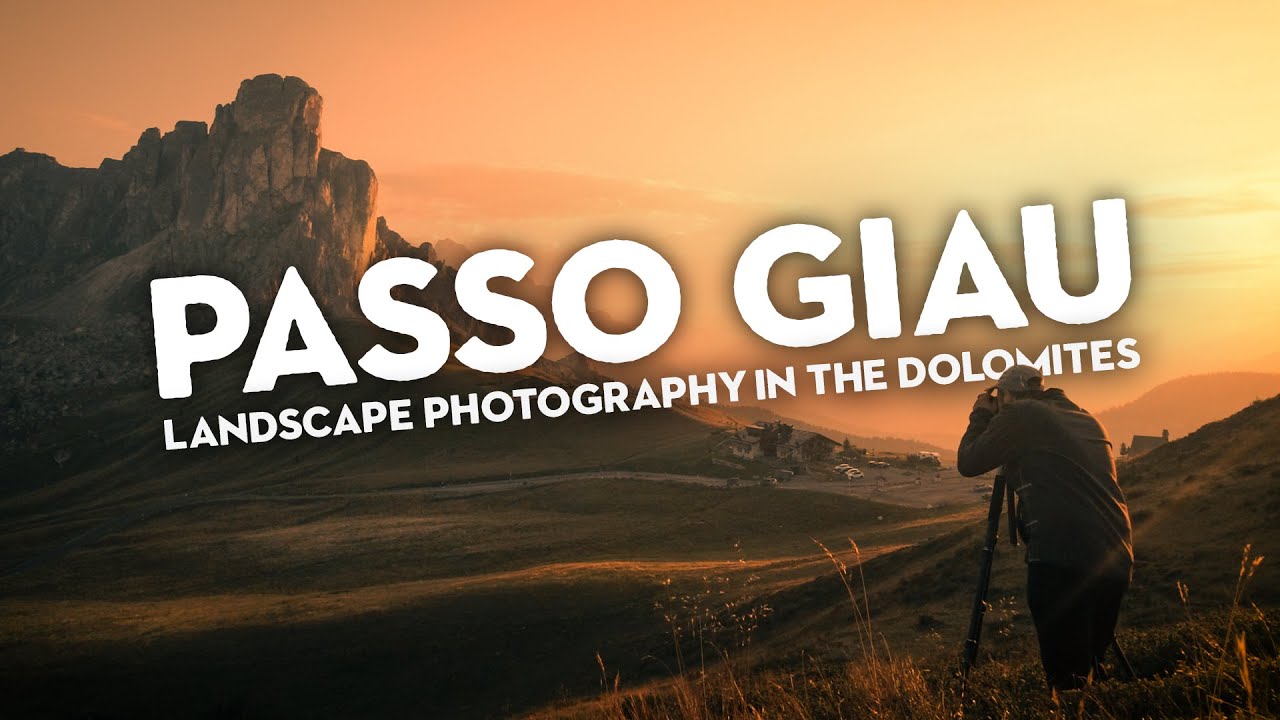 Working on the BEST POSSIBLE LIGHT in The Dolomites for Landscape Photography